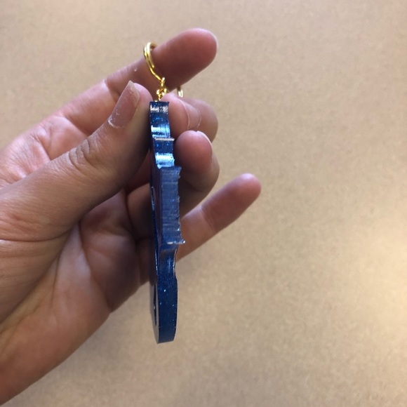 Handmade Police Badge Keychain - Picture 3 of 6